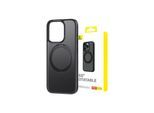 Baseus Magnetic Phone Case for iPhone 15 Plus CyberLoop Series (Black)