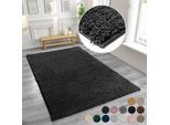 my home Hochflor-Teppich »Viva« rechteckig 45 mm Höhe Uni Farben, einfarbig, besonders weich und kuschelig, Kundenliebling
