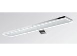 EVOTEC LED Bilderleuchte "PALMA", Energieeffizienz: F (A-G), chromfarben, H: 1,8cm, Leuchten