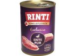 RINTI Nassfutter Hund Singlefleisch 12x400 g