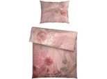 Novel Bettwäsche , Hellrosa , Textil , Abstraktes , 140x200 cm , pflegeleicht, atmungsaktiv, schadstoffgeprüft , Heimtextilien, Bettwäsche & Leintücher, Bettwäsche, Satin-Bettwäsche