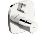 Hansa Hansaliving Fertigmontageset 81139572 UP-Brause-Thermostat, mit Funktionseinheit, chrom