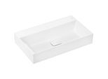 hansgrohe Xevolos E Waschtisch 61097450 800x480mm, ohne Hahnloch/Überlauf, SmartClean, weiß