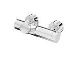 Schell Vitus Brause-Thermostat 016070699 Duschanschluss oben, thermische Desinfektion, AP, Mischwasser, verchromt