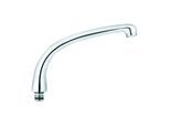 Kludi Medi-Mix Gussauslauf 7540705-00 200 mm, schwenkbar, chrom, mit Luftsprudler M 24 x 1/A