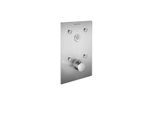 Schell Linus d-c-t Fertigmontageset 019092899 Frontplatte Edelstahl, CVD-Touch-Elektronik, Thermostat