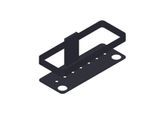 Giese Newport Duschkorb 30817-14 schwarz matt, ohne Glasabzieher, mit Halter für Rasierer