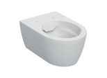 Geberit iCon Wand-Tiefspül-WC 501661008 35,5x53cm, geschlossene Form, rimfree, weiß KeraTect