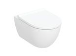 Geberit Acanto WC Set mit WC-Sitz 502774001 4,5 l, TurboFlush, spülrandlos, weiß