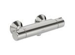 Hansa Hansamicra Brause-Thermostat 58152171 AP, S-Anschlüsse, vertauschte Kalt-/Warmwasser-Anschlüsse, chrom