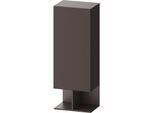 Duravit Balcoon Halbhochschrank BA1302RJGIG0000 50x36x132cm, Tür rechts, Schieferbraun strukturiert