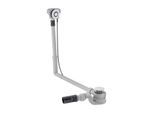 Geberit d52 Badewannenablauf 150751216 mit Druckbetätigung, mit Fertigbauset, Länge 50cm, hochglanz-verchromt