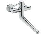 Ideal Standard CeraPlus 2 Wand-Waschtisch-Thermostat A6704AA nicht absperrbar, DN 15, Ausladung 356 mm, chrom