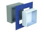 Schedel Multistar vision Nischeneinsatz BOX3030MR 300 x 300 x 120 mm, mit Rahmen, bianco weiß