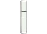 Emco Asis Unterputz WC Modul 976027470 aluminium/optiwhite, 964 mm