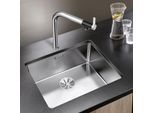 Blanco Andano 500-u Spüle 522967 54x44cm, Edelstahl Seidenglanz, für Unterbau