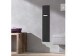 Emco Asis Modul 2.0 WC-Modul 975427550 schwarz, 170x811 mm, Anschlag rechts, Unterputz