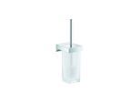 Grohe Selection Cube Bürstengarnitur 40857000 chrom, Glas, Wandmodell