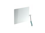 Hewi Kippspiegel 802.01.100R55 725x741x73mm, Hebel rechts, aquablau