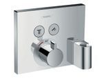hansgrohe ShowerSelect Fertigmontageset 15765000 Unterputz Thermostat, 2 Verbraucher, chrom