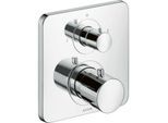 hansgrohe Axor Citterio M Fertigmontageset 34725000 Unterputz-Thermostat, mit Ab- und Umstellventil, chrom