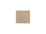 Bette BetteAir Duschfliese 7351-425AE,T2 1000 x 900 mm, greige, Rechteck, glasierter Titan-Stahl, mit Minimum-Täger