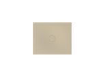 Bette BetteAir Duschfliese 7355-424PLUS,T2 1200 x 1000 mm, sand, Rechteck, glasierter Titan-Stahl, mit Minimum-Täger