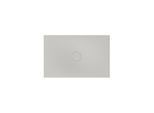 Bette BetteAir Duschfliese 7356-410AE,T2 1400 x 900 mm, silver, Rechteck, glasierter Titan-Stahl, mit Minimum-Täger
