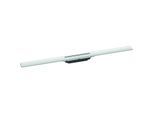 hansgrohe RainDrain Flex Duschrinne 56045700 90cm, Fertigset, kürzbar, mattweiß