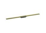 hansgrohe RainDrain Flex Duschrinne 56047140 120cm, Fertigset, kürzbar, brushed bronze
