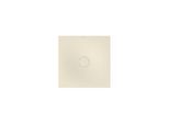 Bette BetteAir Duschfliese 7352-001PLUS,T2 1000 x 1000 mm, pergamon, Rechteck, glasierter Titan-Stahl, mit Minimum-Täger