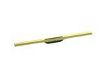 hansgrohe RainDrain Flex Duschrinne 56045990 90cm, Fertigset, kürzbar, polished gold optic