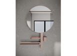 Ideal Standard Alu+ Accessoir-Bar L800 BD587RO mit Handtuchhalter und Spiegel 500mm, Rose