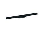 hansgrohe RainDrain Flex Duschrinne 56051670 80cm, Fertigset, kürzbar, zur Wandmontage, mattschwarz
