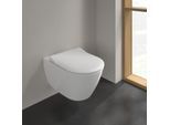Villeroy & Boch Subway 2.0 Combi Pack 5614R201 Subway 2.0 WC spülrandlos weiß und WC Sitz