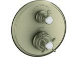 hansgrohe Axor Montreux Fertigmontageset 16820820 Unterputz-Thermostat, mit Ab- und Umstellventil, brushed nickel