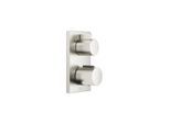 Dornbracht Imo Fertigmontageset 36425670-06 für UP-Thermostat, Einweg-Mengenregulierung, platin matt