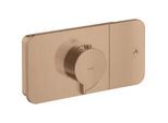 hansgrohe Axor One Fertigmontageset 45711310 Unterputz-Thermostatmodul, 1 Verbraucher, brushed red gold