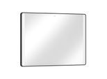 hansgrohe Xarita Lite Q Spiegel 54964670 mit seitlicher LED-Beleuchtung, mattschwarz, B 1000 x H 700 x T 30 mm, 14 W