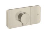 hansgrohe Axor One Fertigmontageset 45711820 Unterputz-Thermostatmodul, 1 Verbraucher, brushed nickel