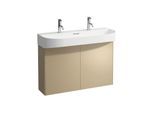 LAUFEN Sonar Waschtisch-Unterbau H4054840340401 97,5x60x24cm, 2 Türen, Gold