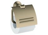 hansgrohe Papierhalter Axor Montreux 42036820 mit Deckel, Metall, brushed nickel