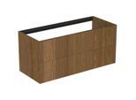 Ideal Standard Conca Waschtisch-Unterschrank T3945Y5 120x50,5x54cm, ohne Waschtisch-Platte, 2 Auszüge, Walnuss dunkel Furnier