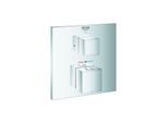 Grohe Grohtherm Cube Fertigmontageset 24153000 chrom, UP-Brause-Thermostat