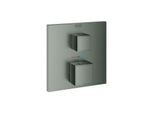 Grohe Grohtherm Cube Fertigmontageset 24153AL0 hard graphite gebürstet, UP-Brause-Thermostat