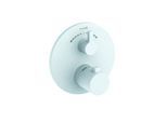 Kludi Nova Fonte Wannenthermostat 208105315 Unterputz Thermostat, mattweiß