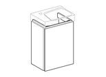 Geberit Xeno² Waschtisch-Unterschrank 500502001 38x52,5x26,5cm, mit 1 Tür, matt/greige