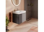 hansgrohe Xilesa E Waschtischunterschrank 54255760 1 Schubkasten, für Waschtisch, 630 x 470 mm, schiefergrau matt