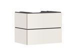 hansgrohe Xilesa E Waschtischunterschrank 54300780 2 Schubkästen mit PushOpen, 780 x 550 mm, sandbeige matt