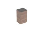 Geberit Smyle Square Seitenschrank 500359JR1 rechts, 36x60x32,6cm, Holzstruktur Nussbaum hickory, 1 Tür